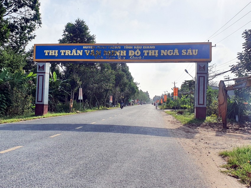 Tỉnh Hậu Giang khởi động 4 dự án khu tái định cư phục vụ dự án cao tốc Cần Thơ - Cà Mau. Ảnh: Châu Anh.