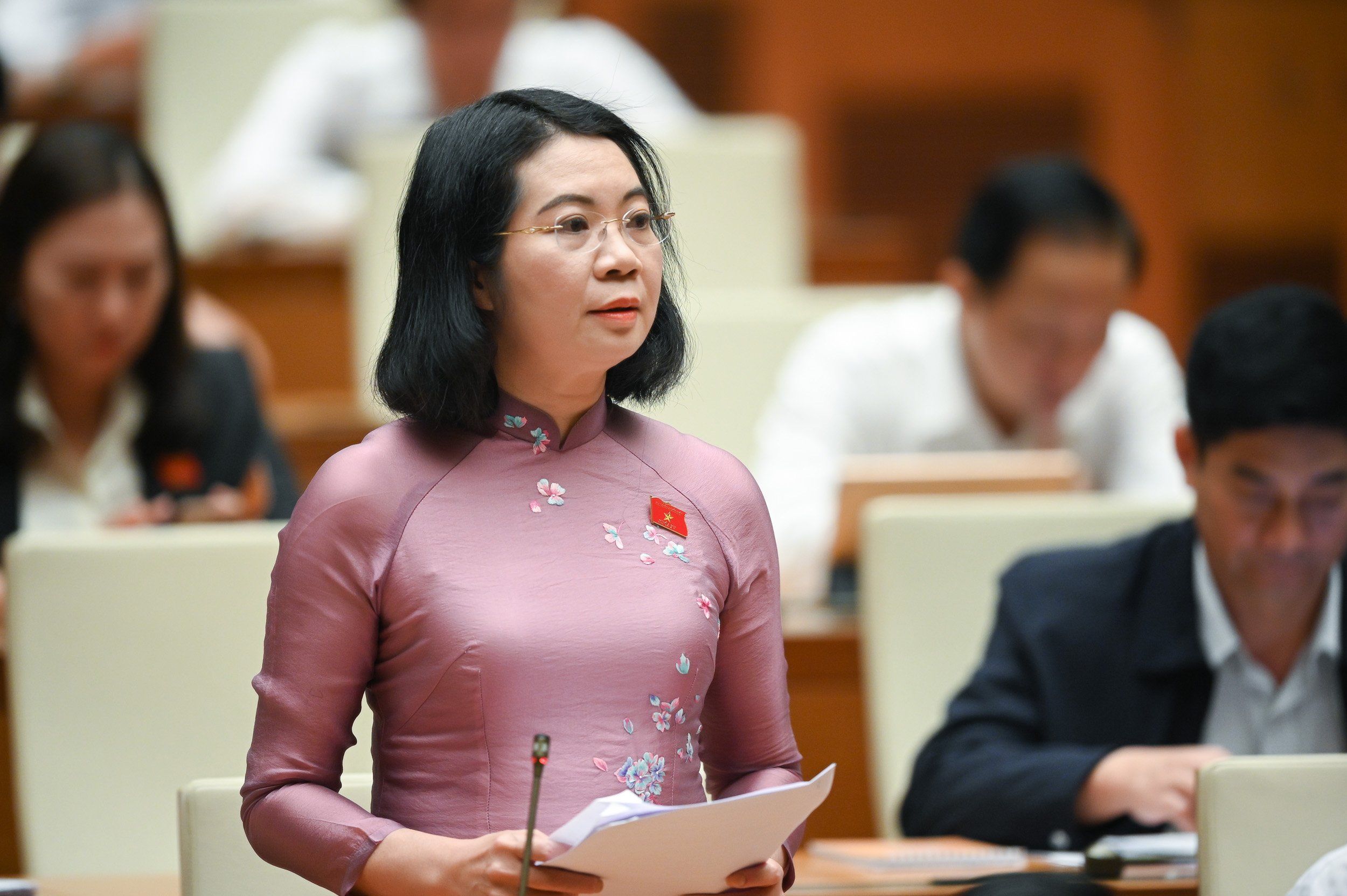 Đại biểu Mai Thị Phương Hoa.