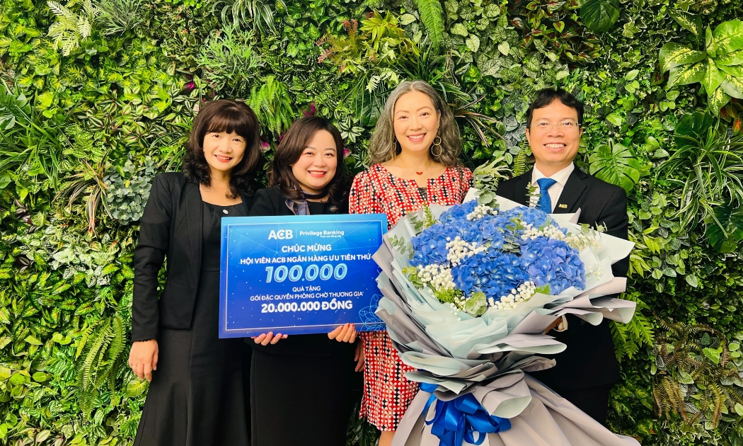 ACB Privilege Banking chào đón hội viên thứ 100.000.