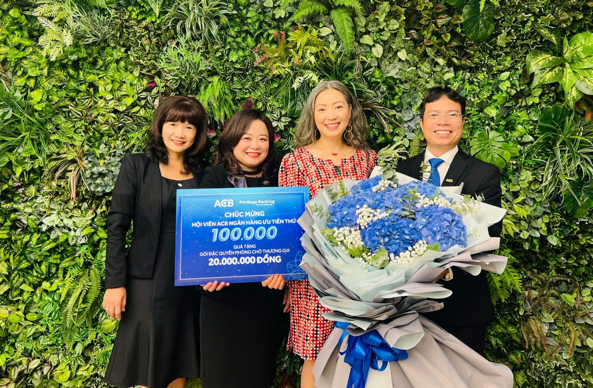 ACB Privilege Banking chào đón hội viên thứ 100.000.