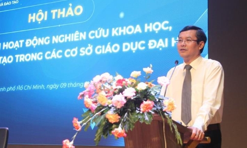 Đẩy mạnh nghiên cứu khoa học, đổi mới sáng tạo trong trường đại học