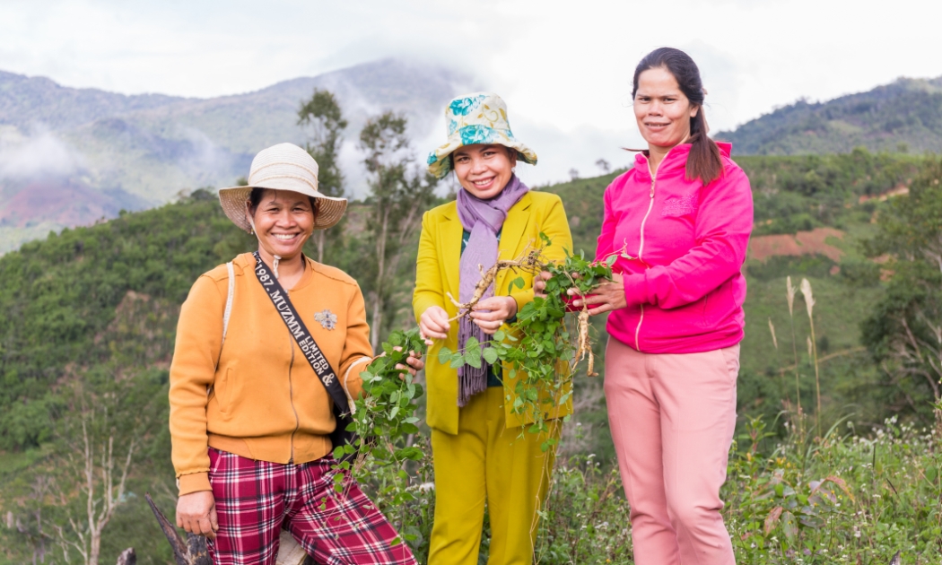 Người phụ nữ Tây Nguyên là người chủ của gia đình, do đó việc hỗ trợ phát triển cho phụ nữ chính là hỗ trợ cho đồng bào dân tộc thiểu số và gia đình của họ. 