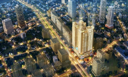 Phối cảnh dự án BRG Diamond Residence Hà Nội.