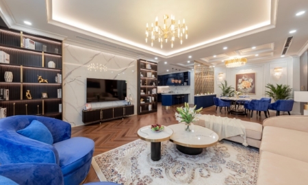 Nội thất và thiết kế đẳng cấp thượng lưu tại Diamond Residence Hà Nội.