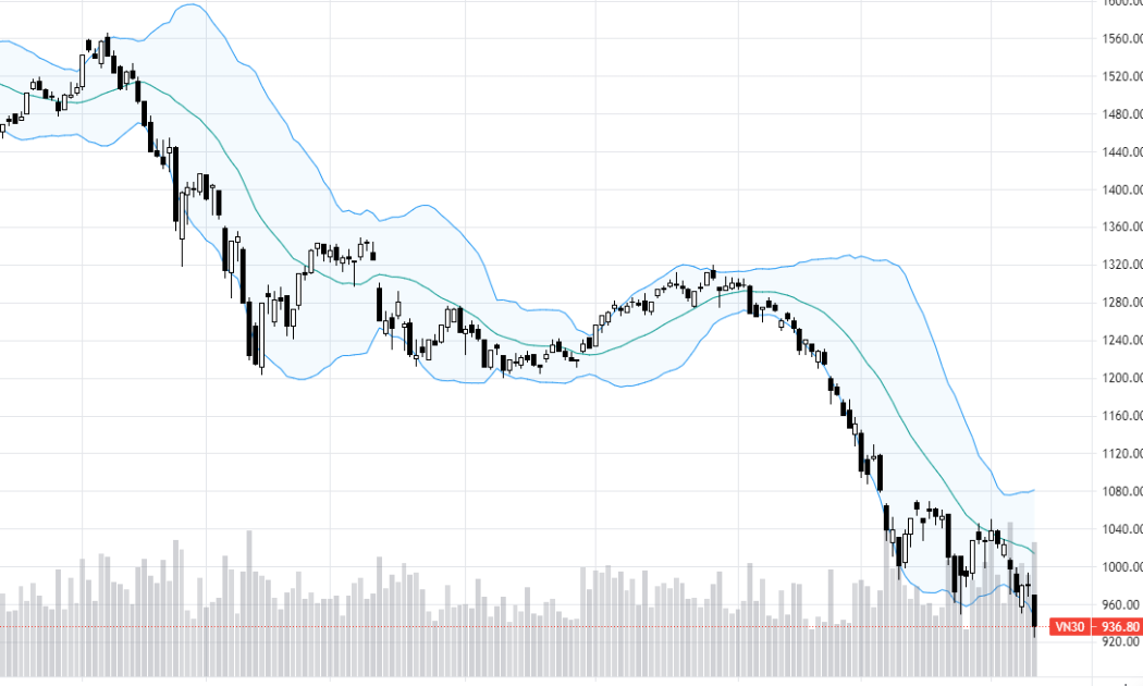 VN30-Index đã thủng đáy.
