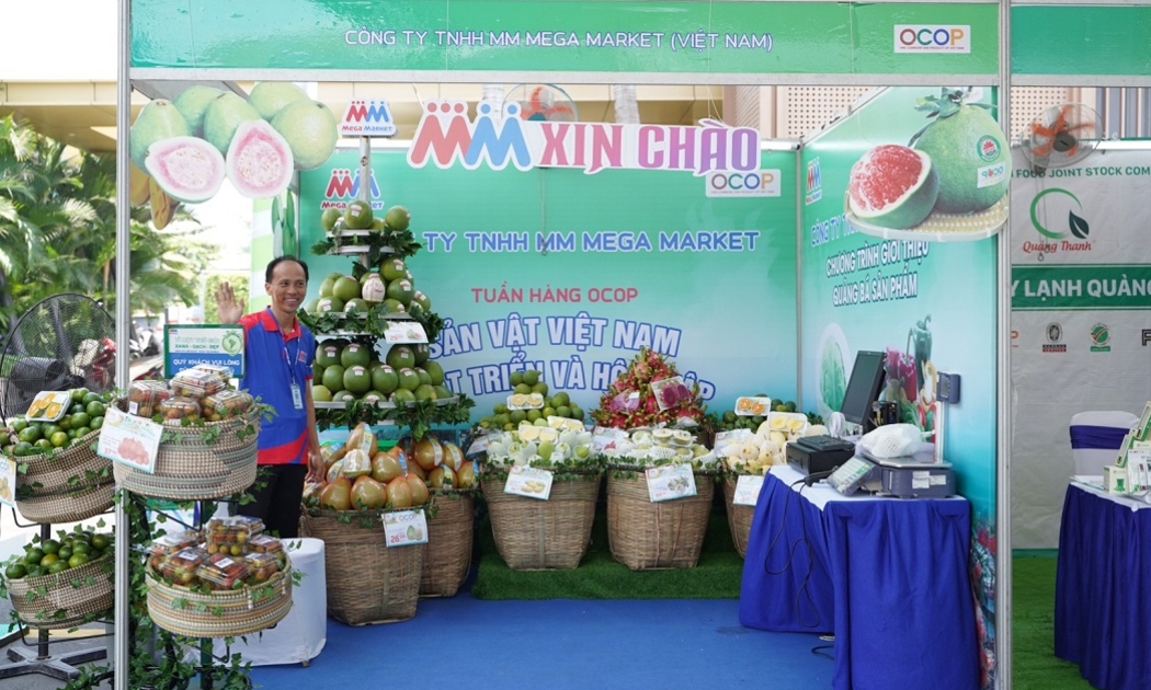 Nông sản Việt được giới thiệu trong hệ thống MM.
