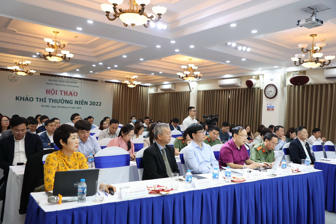 Quang cảnh hội thảo. Ảnh: VNU. 