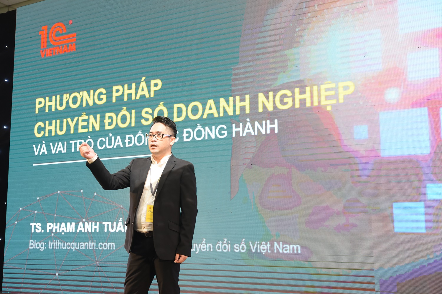 Ông Phạm Anh Tuấn, Giảng viện Viện Quản trị và Công nghệ FSB, chuyên gia chuyển đổi số Rạng Đông, Viettel