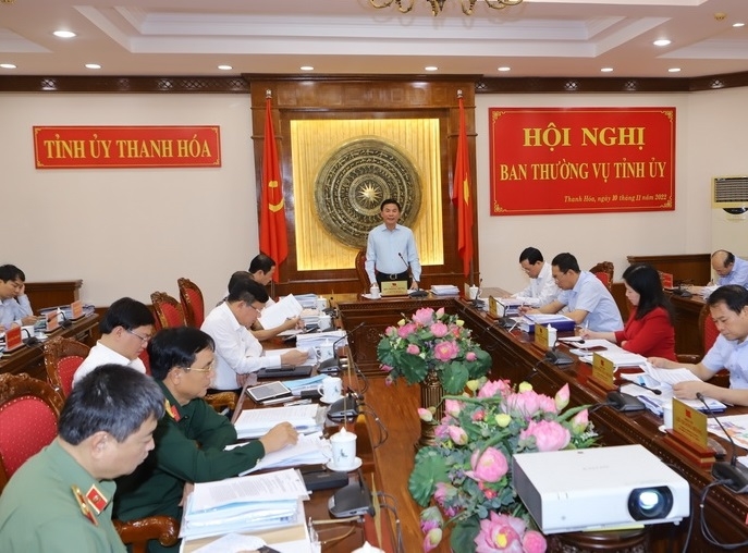 Hội nghị Ban Thường vụ Tỉnh uỷ được tổ chức để cho &yacute; kiến v&agrave;o c&aacute;c nội dung li&ecirc;n quan đến c&aacute;c đề &aacute;n, đồ &aacute;n, tờ tr&igrave;nh của Ban C&aacute;n sự Đảng UBND tỉnh