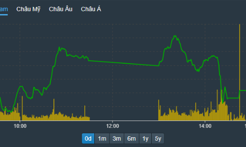 Vốn ngoại rót gần 3,3 ngàn tỷ mua vào, VN-Index tăng nhẹ, 214 mã vẫn giảm sàn