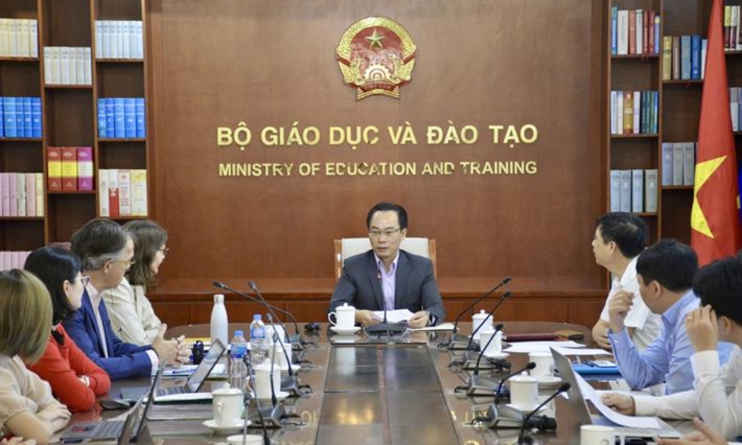 Quang cảnh cuộc họp. Ảnh: Bộ Giáo dục và Đào tạo