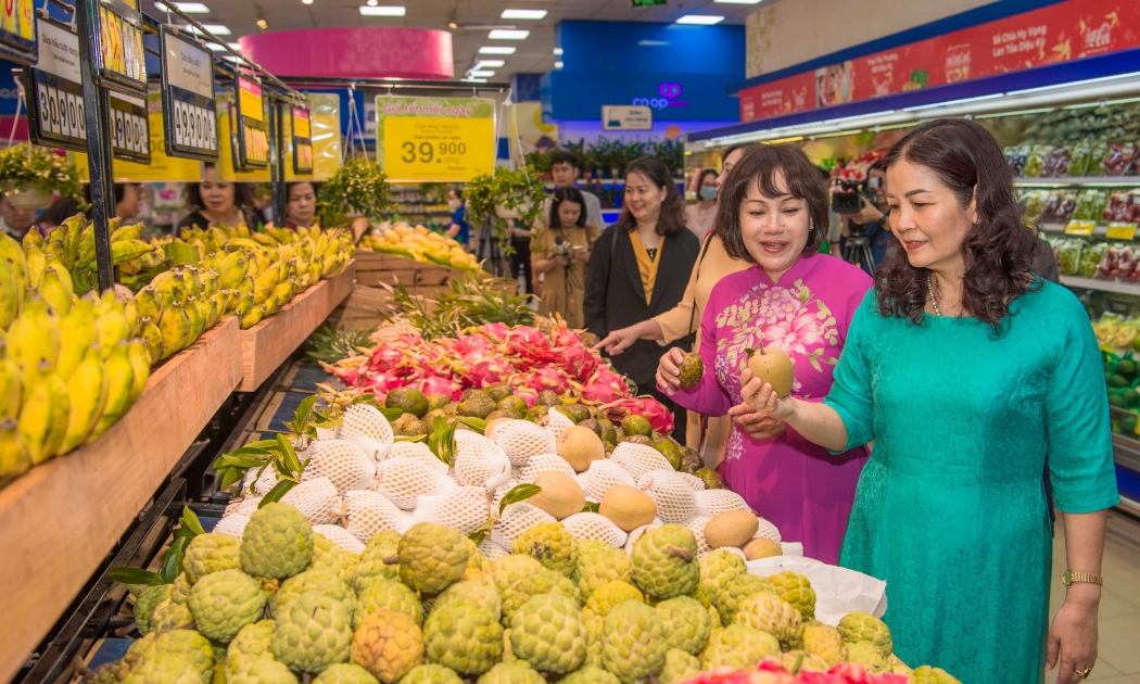 Hưởng ứng Tuần lễ, Saigon Co.op dành riêng một không gian để giới thiệu những thương hiệu Việt.