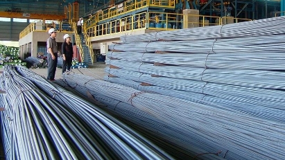 Steel production and consumption slipping