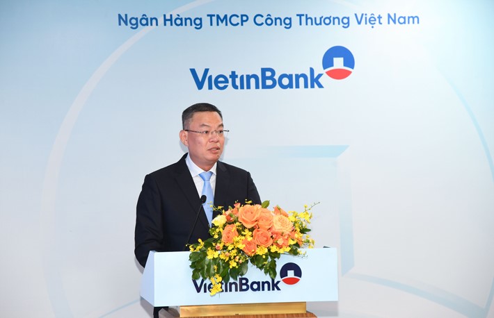 Đồng chí Trần Minh Bình phát biểu tại buổi Lễ.