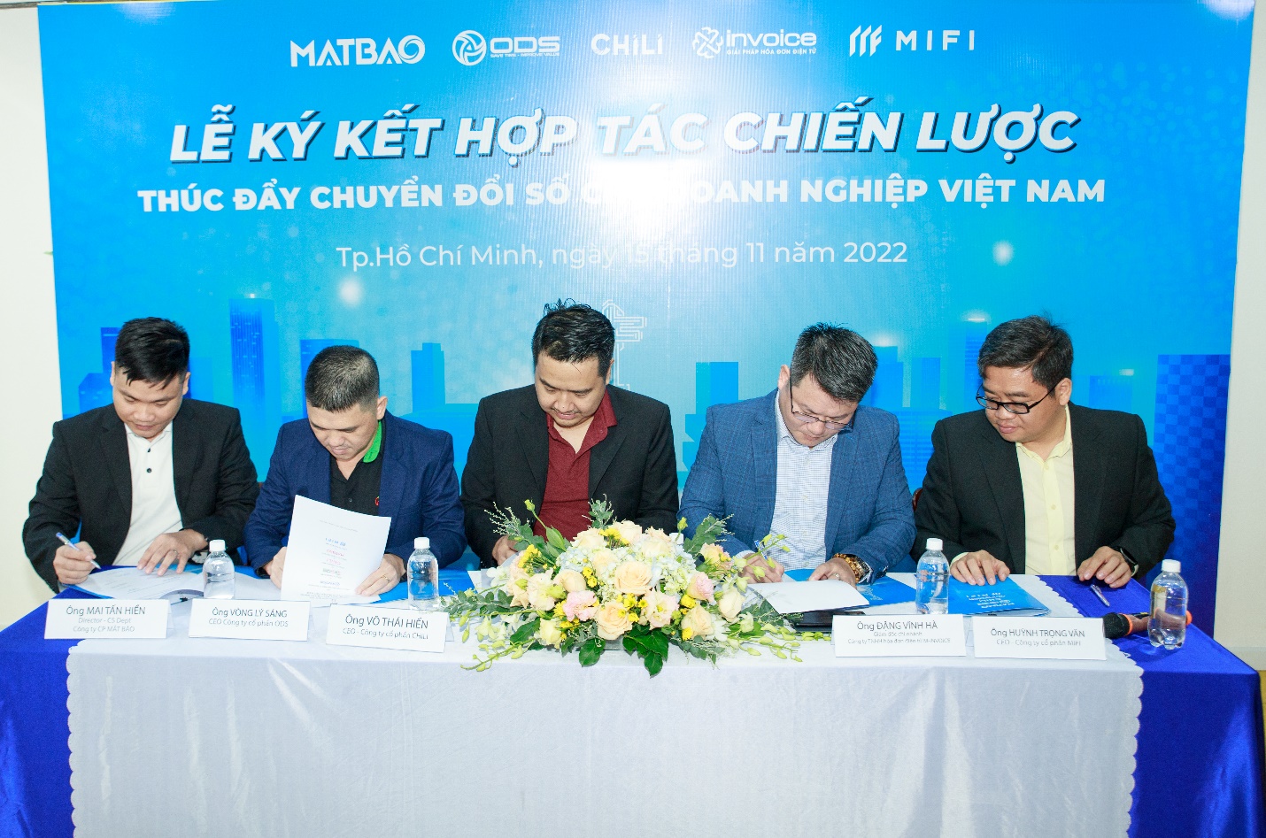 M-Invoice, Mắt B&atilde;o, ODS, CHILI v&agrave; MIFI hướng đến mục ti&ecirc;u th&uacute;c đẩy chuyển đổi số cho doanh nghiệp Việt Nam.