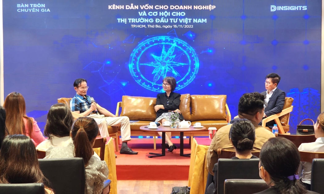 Các diễn giả chia sẻ về các kênh dẫn vốn cho doanh nghiệp trong tình hình hiện tại