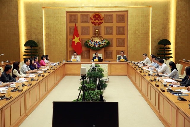 Toàn cảnh phiên họp. Ảnh - VGP. 