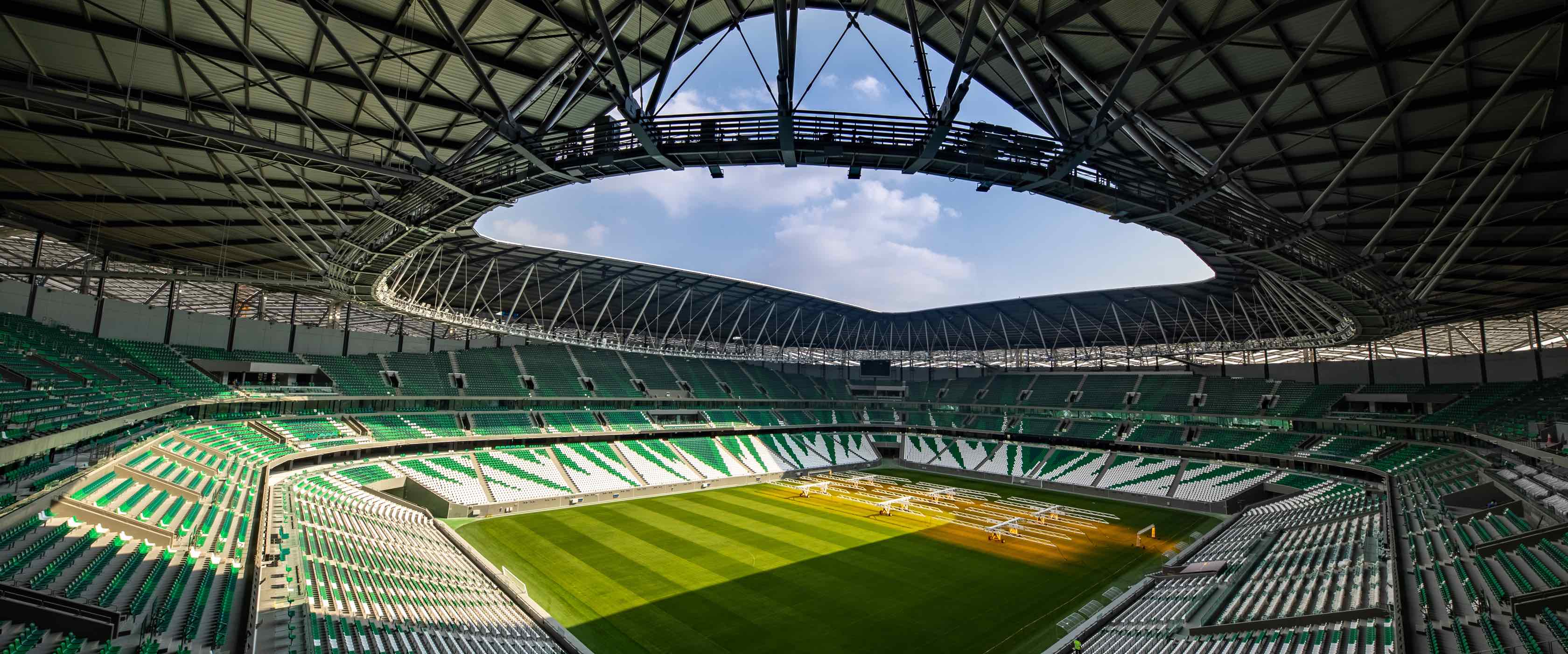 Sân vận động Qatar Foundation. Ảnh: FIFA