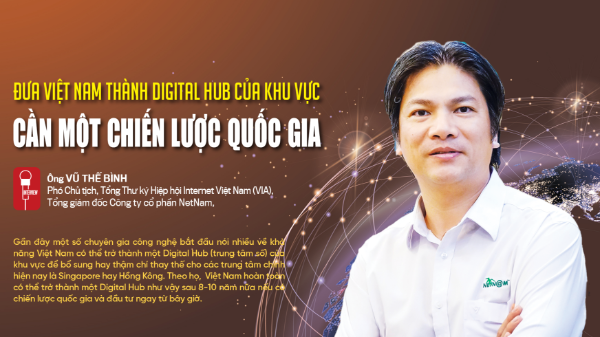 Đưa Việt Nam thành Digital Hub của khu vực: Cần một chiến lược quốc gia  