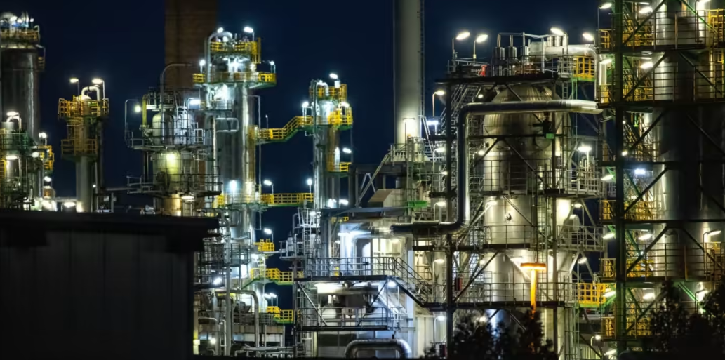 Công ty lọc dầu Schwedt phụ thuộc lớn vào dầu thô Nga - Ảnh: Bloomberg