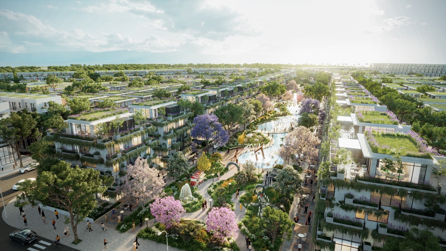 Dự án Eco Central Park hứa hẹn sẽ thúc đẩy du lịch, kinh tế địa phương phát triển.