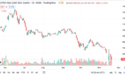 Chủ tịch DGC mua thành công 1 triệu cổ phiếu