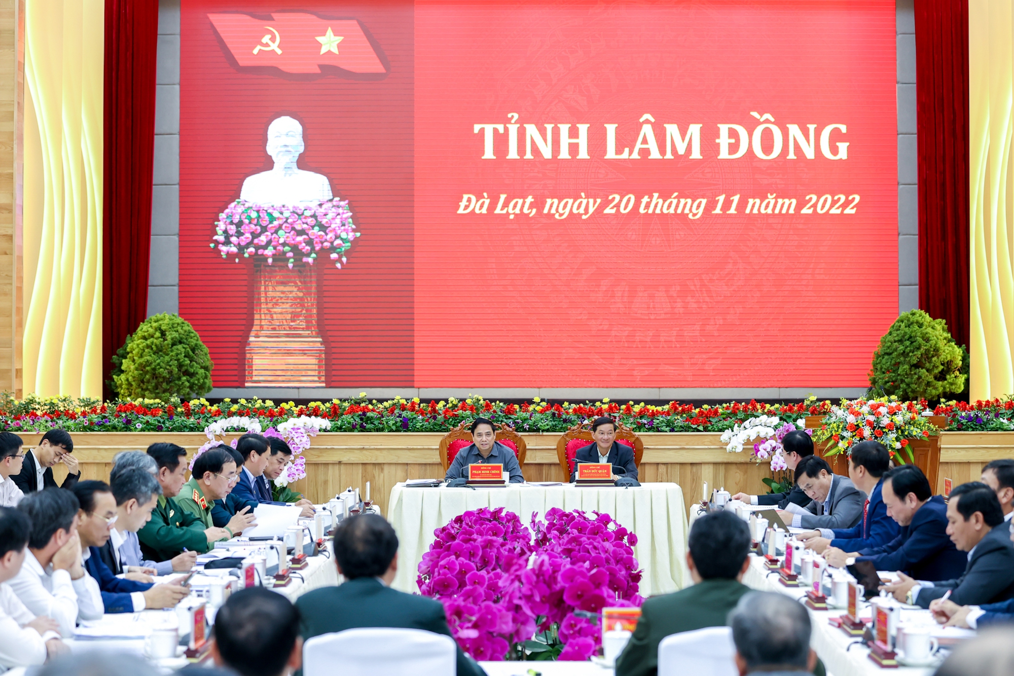 Toàn cảnh buổi làm việc - Ảnh: VGP
