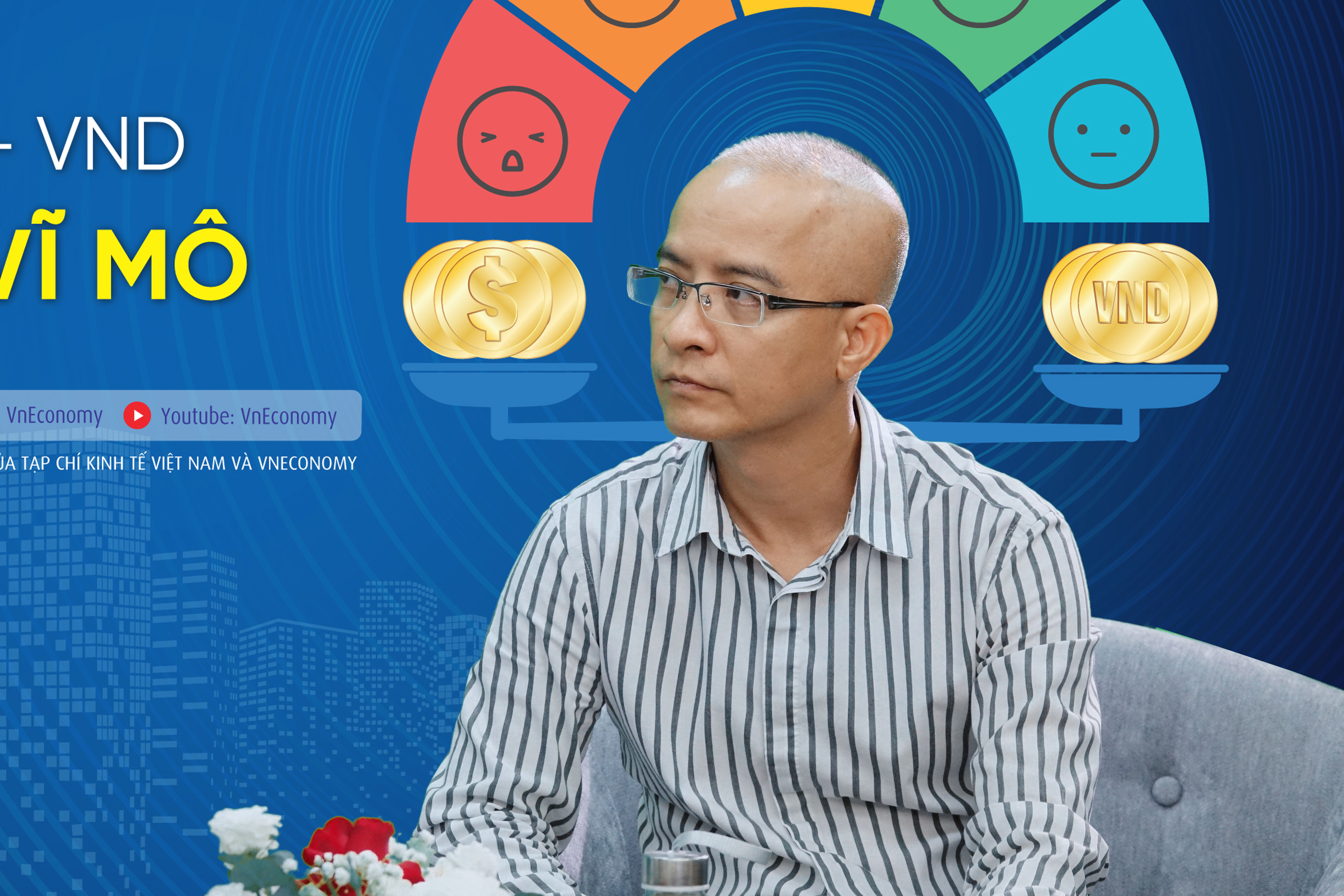 ông Phạm Công Thảo, Phó Tổng giám đốc Tổng công ty Thép Việt Nam tại Đối thoại ngày 21/11/2022. Ảnh: Chu Xuân Khoa.