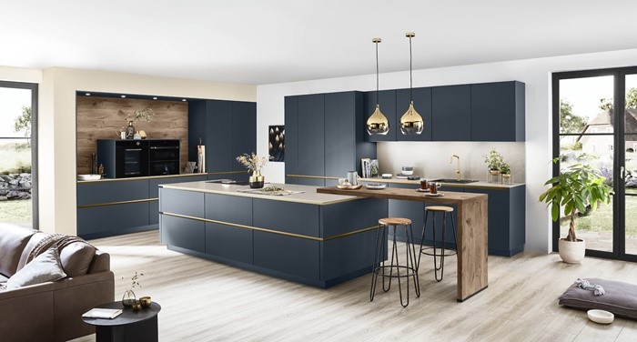 Mẫu cửa VELVET Fjord Blue