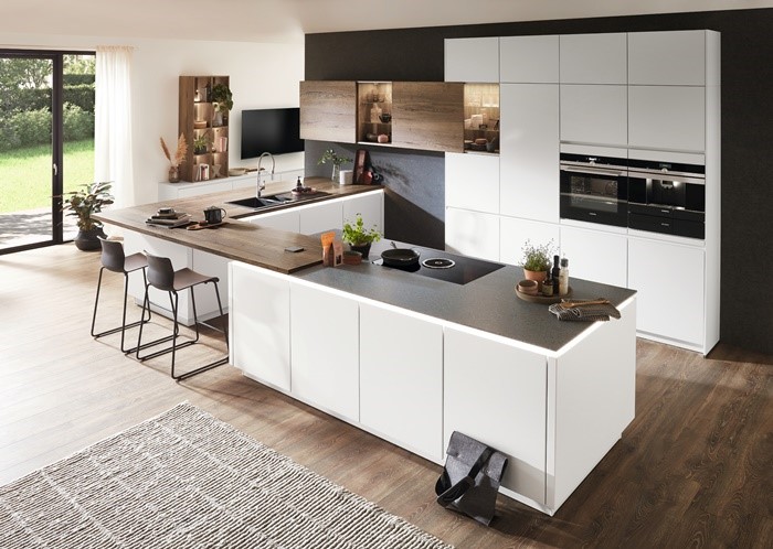 Mẫu cửa VOGUE Alpine White.