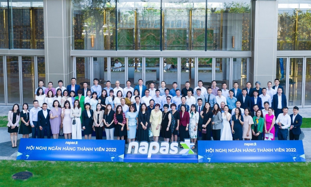 Lãnh đạo của hơn 60 Tổ chức thành viên tham dự Hội nghị Ngân hàng Thành viên của NAPAS 2022.