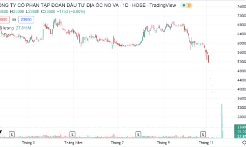 MBS thông báo bán giải chấp 3 triệu cổ phiếu NVL
