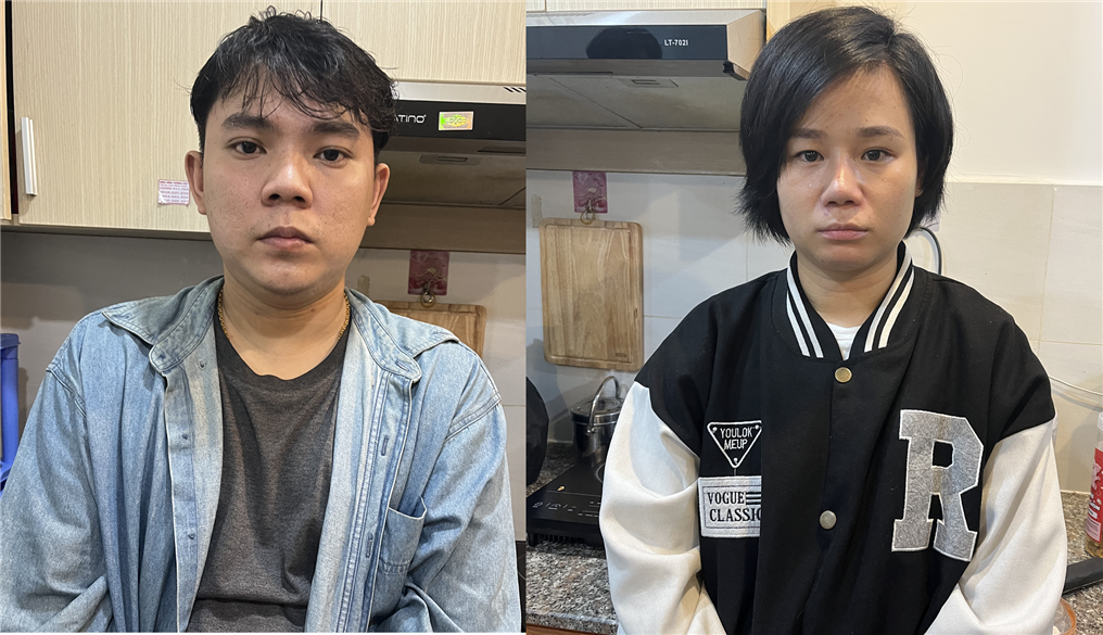 Đối tượng Phạm L&yacute; H&ugrave;ng (tr&aacute;i) v&agrave; Phan Thị Bạc (phải). Ảnh: Bộ C&ocirc;ng an.