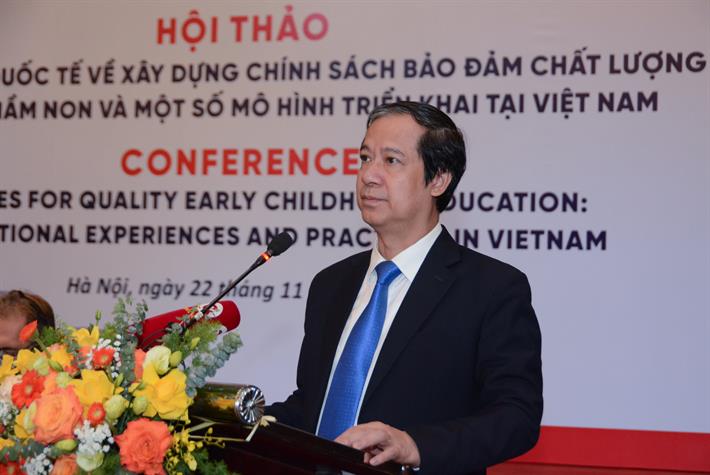 Bộ truỏng Nguyễn Kim Sơn. Ảnh: Bộ Giáo dục và Đào tạo.