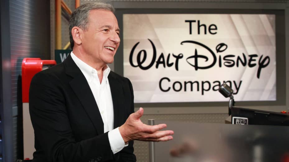 Bob Iger trở lại Disney giúp giá cổ phiếu tăng, (Ảnh: Internet)   