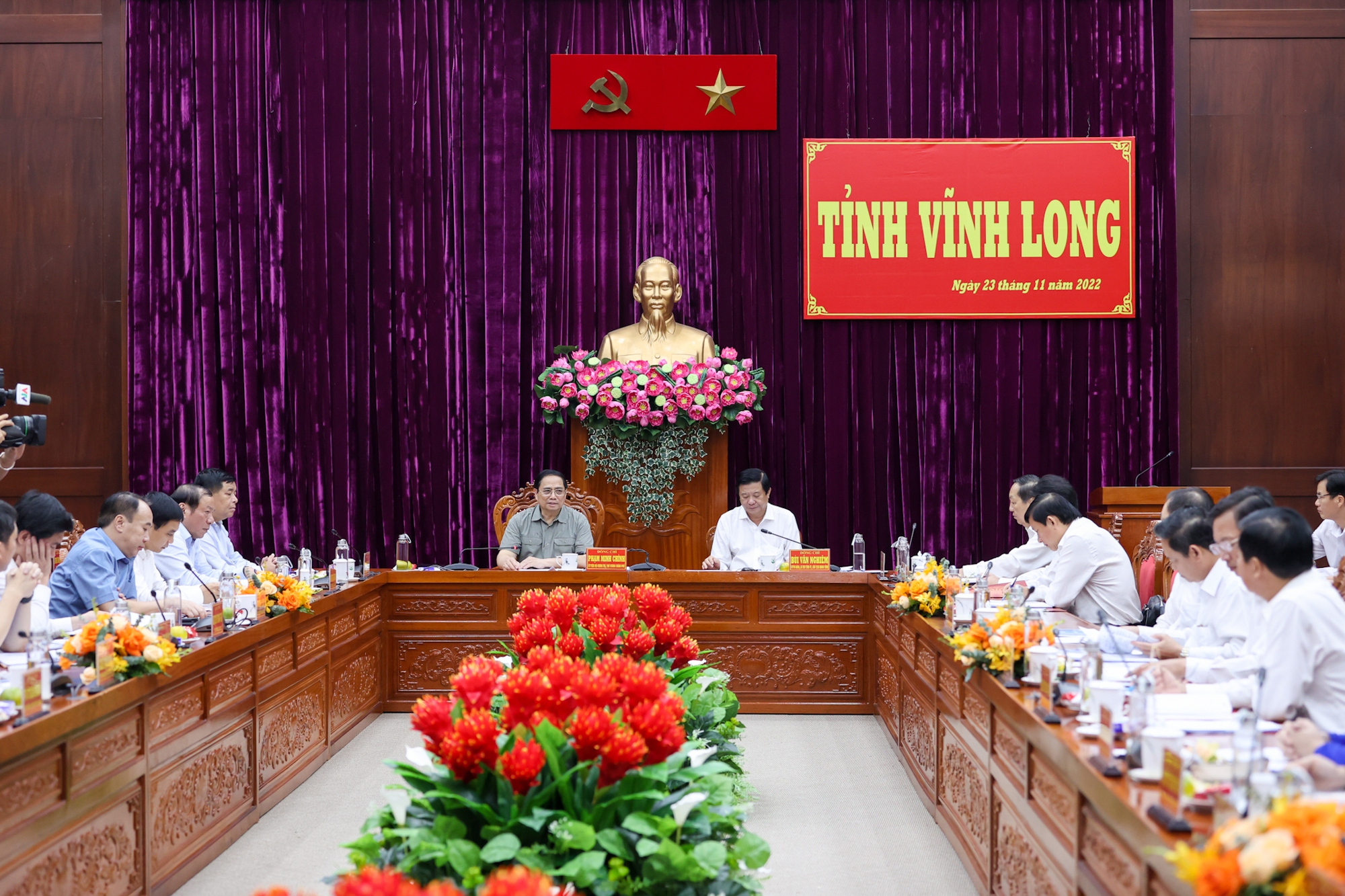 Toàn cảnh buổi làm việc - Ảnh: VGP