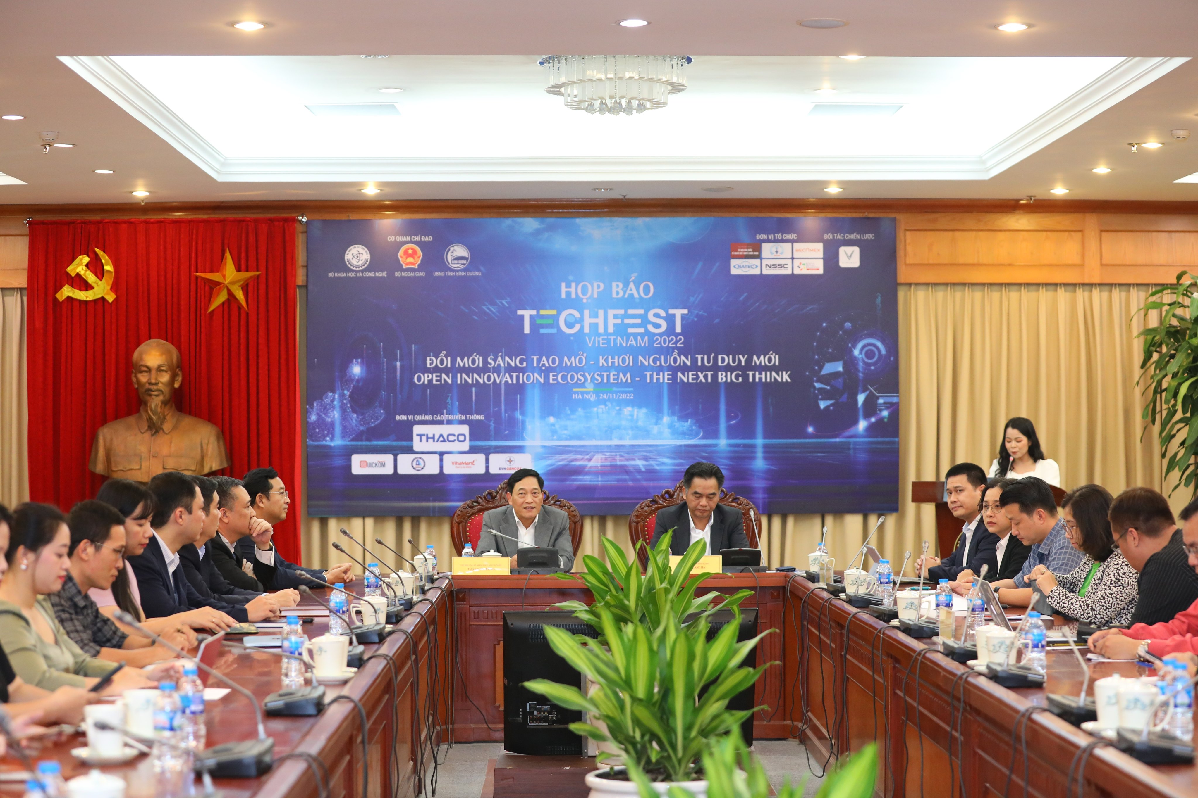Techfest Việt Nam 2022 sẽ diễn ra từ 2-4/12/2022 tại Bình Dương với chủ đề “Đổi mới sáng tạo mở- Khơi nguồn tư duy mới”.