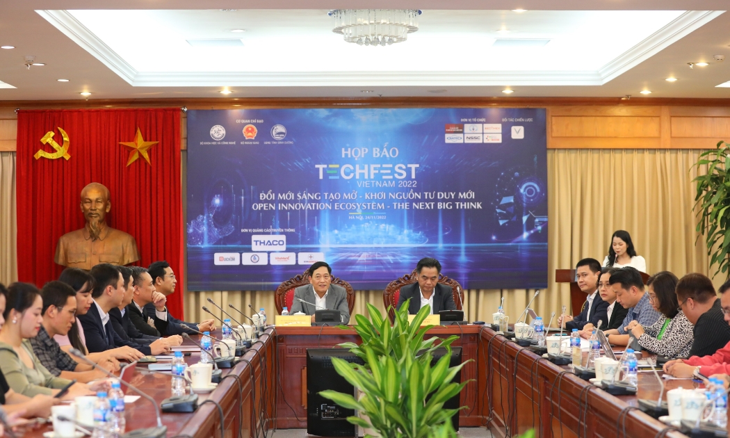 Techfest Việt Nam 2022 sẽ diễn ra từ 2-4/12/2022 tại Bình Dương với chủ đề “Đổi mới sáng tạo mở- Khơi nguồn tư duy mới”.