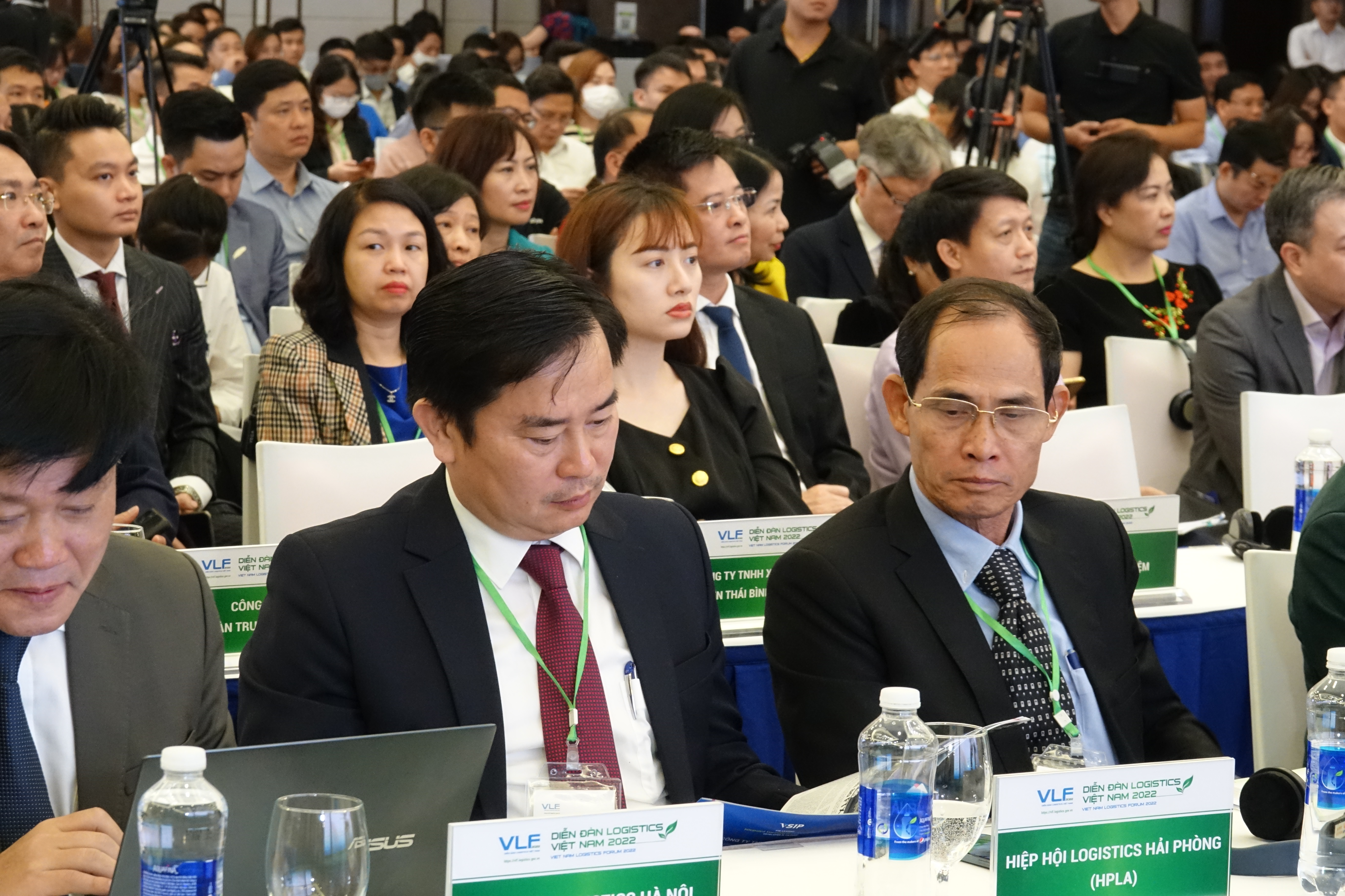 Các đại biểu tham dự Diễn đàn logistics Việt Nam 2022. Ảnh - Hoàng Việt. 