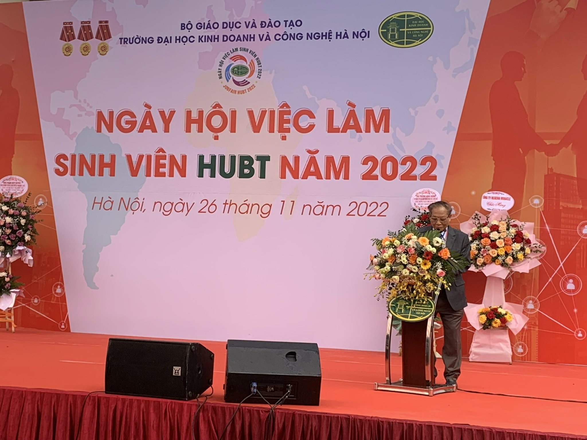 PGS. Hà Đức Trụ - Phó hiệu trưởng nhà trường, Trường Đại học Kinh doanh và Công nghệ Hà Nội.