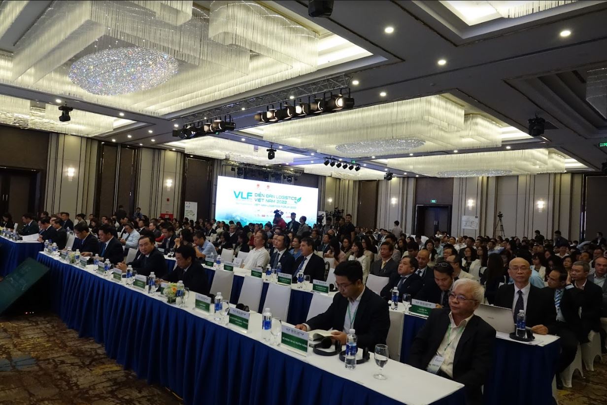 Diễn đàn Logistics Việt Nam 2022 diễn ra vào sáng 26/11/2022 tại Hải Phòng. Ảnh: Hoàng Việt.