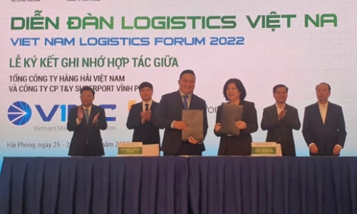 Siêu cảng logistics của liên danh T&T Group - YCH hợp tác với Tổng Công ty Hàng hải Việt Nam 