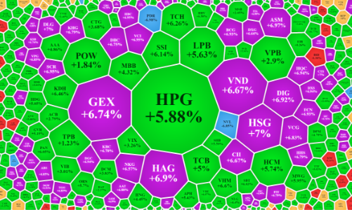 Nội ngoại tranh mua, thanh khoản tăng gấp đôi, 170 mã kịch trần