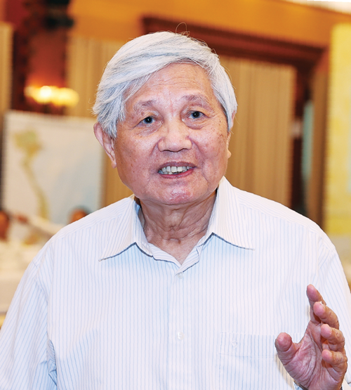GS.TSKH Lã Ngọc Khuê, nguyên Thứ trưởng Bộ Giao thông vận tải.