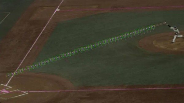 M&aacute;y ảnh Hawk-Eye Innovations được sử dụng để theo d&otilde;i chuyển động của b&oacute;ng trong c&aacute;c trận đấu b&oacute;ng ch&agrave;y chuy&ecirc;n nghiệp ở Nhật Bản. (Ảnh do Sony cung cấp) &nbsp;