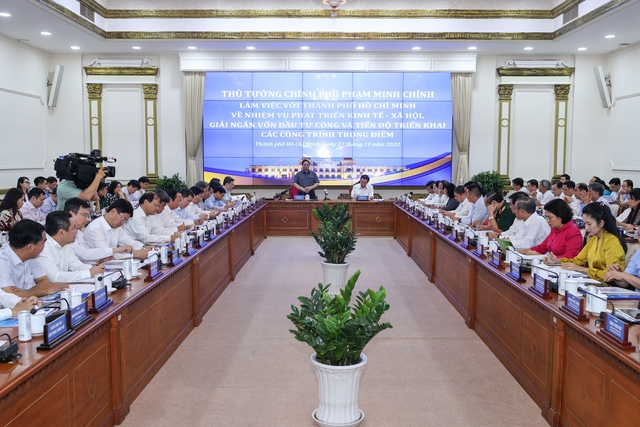 Toàn cảnh buổi làm việc - Ảnh: VGP