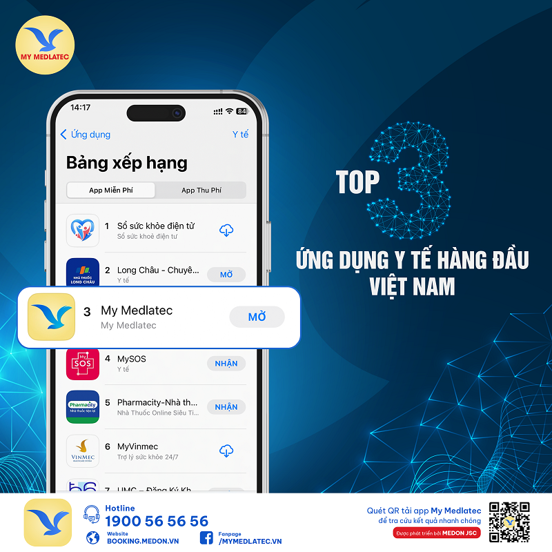 App My Medlatec gi&uacute;p kh&aacute;ch h&agrave;ng dễ d&agrave;ng theo d&otilde;i &ldquo;đường đi&rdquo; lấy mẫu x&eacute;t nghiệm tận nơi của m&igrave;nh từ khi đặt lịch đến tư vấn kết quả.