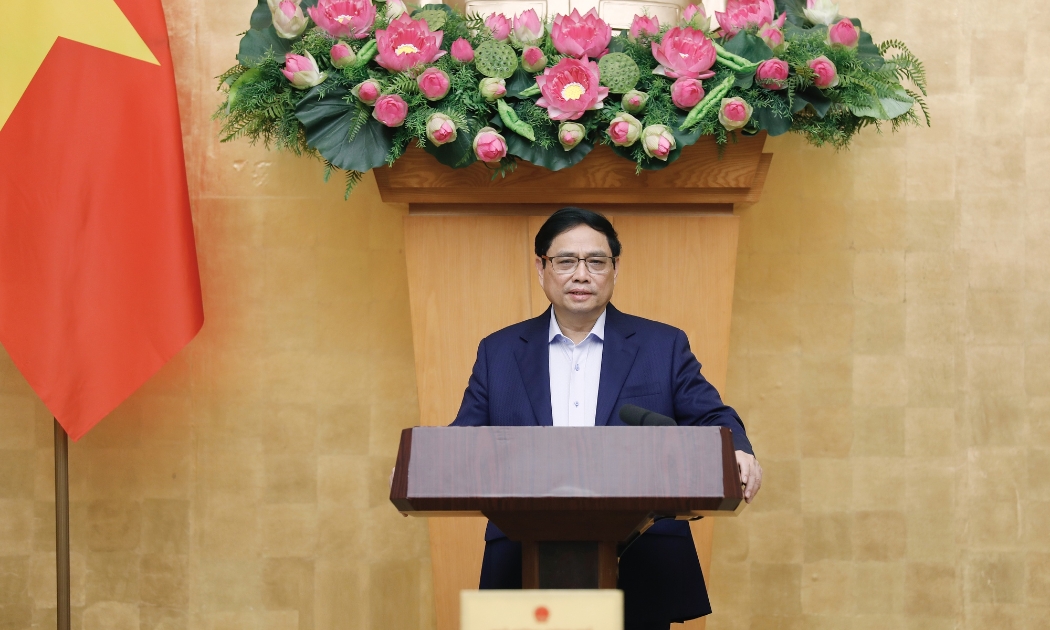 Thủ tướng Phạm Minh Chính chủ trì phiên họp Chính phủ thường kỳ tháng 11, thảo luận về nhiều nội dung quan trọng - Ảnh: VGP