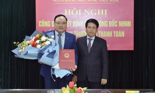 Thành viên HĐQT Vietcombank làm Vụ trưởng Vụ Thanh toán Ngân hàng Nhà nước