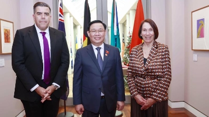 NA leader proposes Australia boost conditions for Vietnamese investment